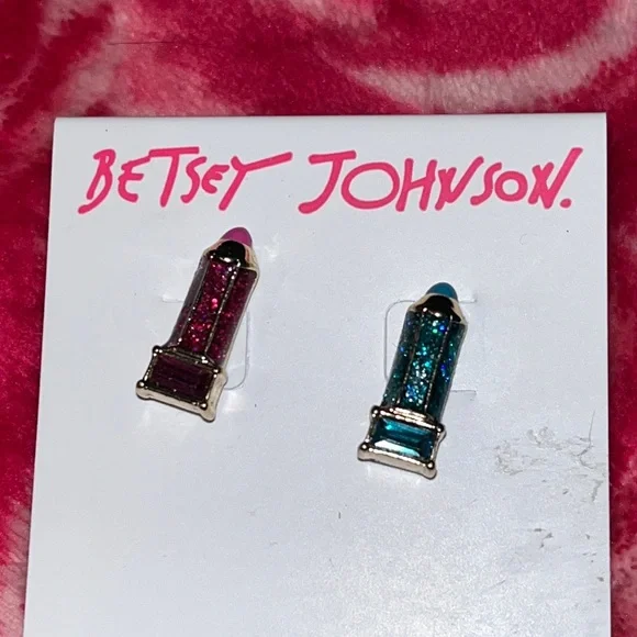 COPY - NWT Betsey Johnson pencil stud earrings. Great teacher gift. - Picture 4 of 7